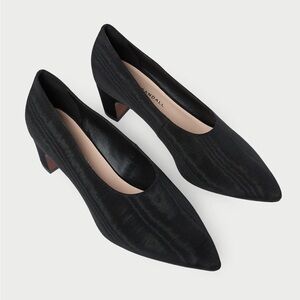 Loeffler Randall Maeve Black Moiré Pump